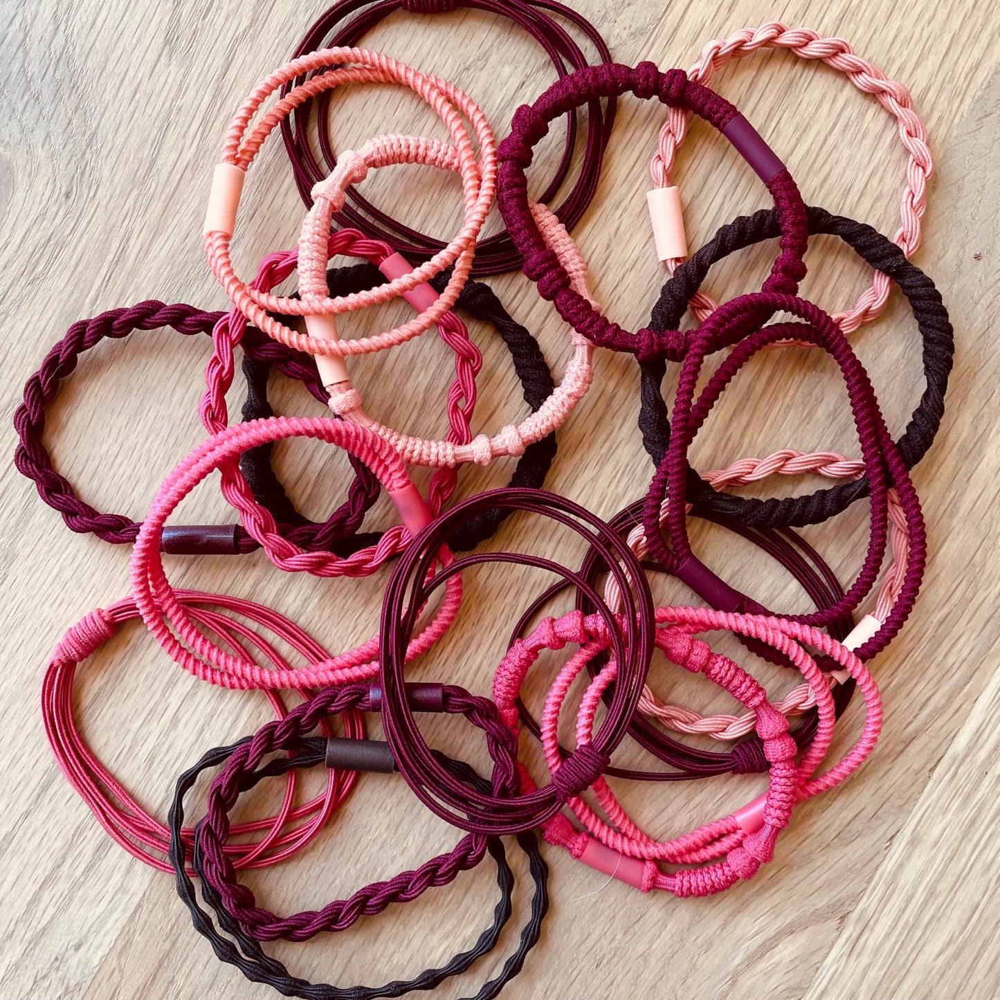 Boho Hair Ties | Tangerine