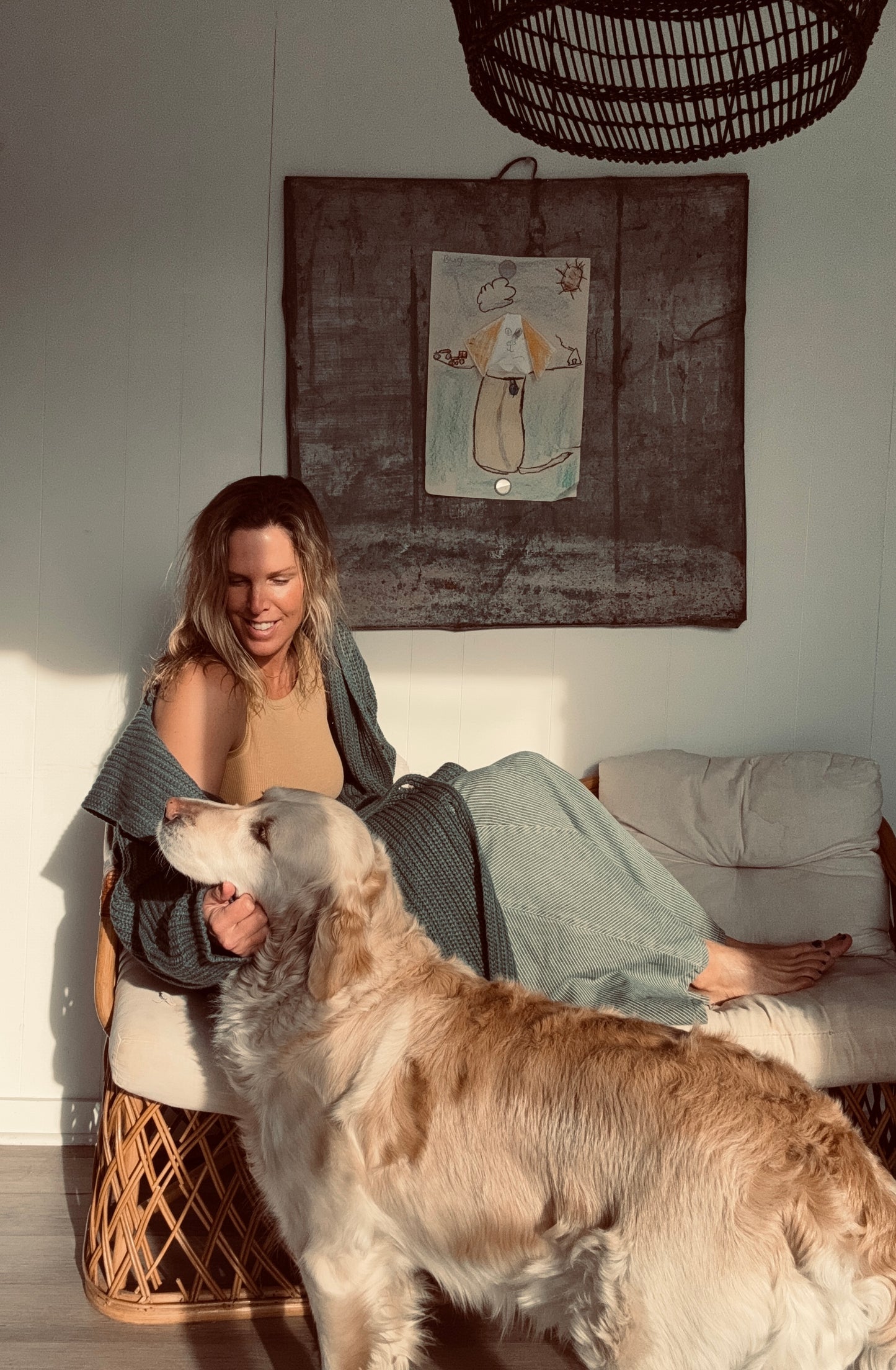 Woven Long Cardi Dreams
