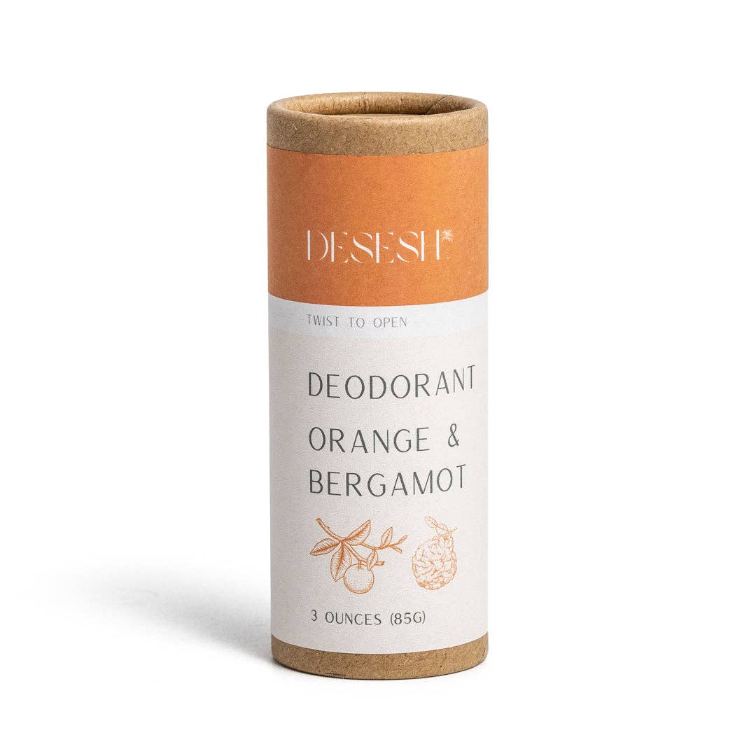 Natural Deodorant (Aluminum Free, With Essential Oils): Mint & Bergamot