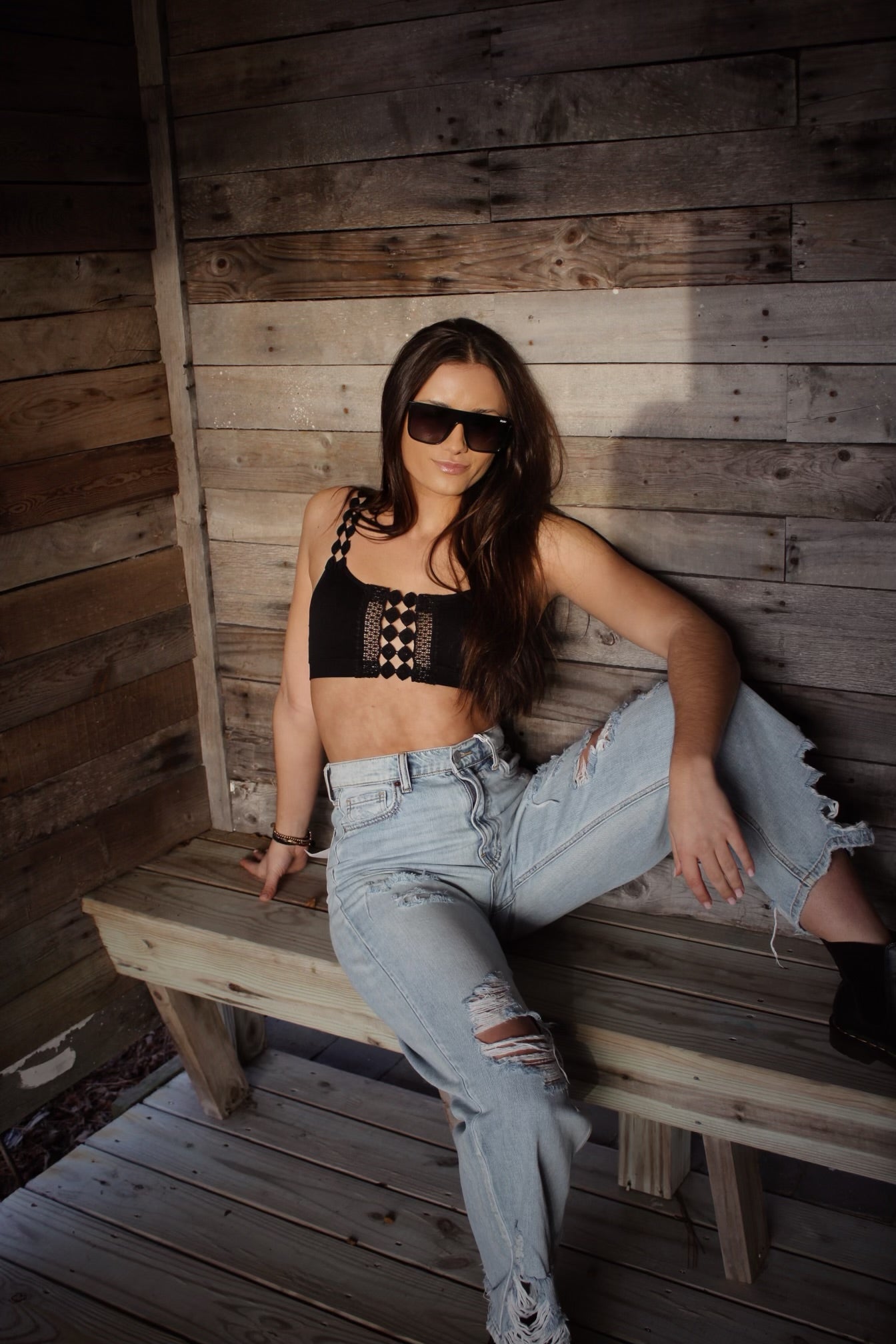 Cello Light Wash Denim