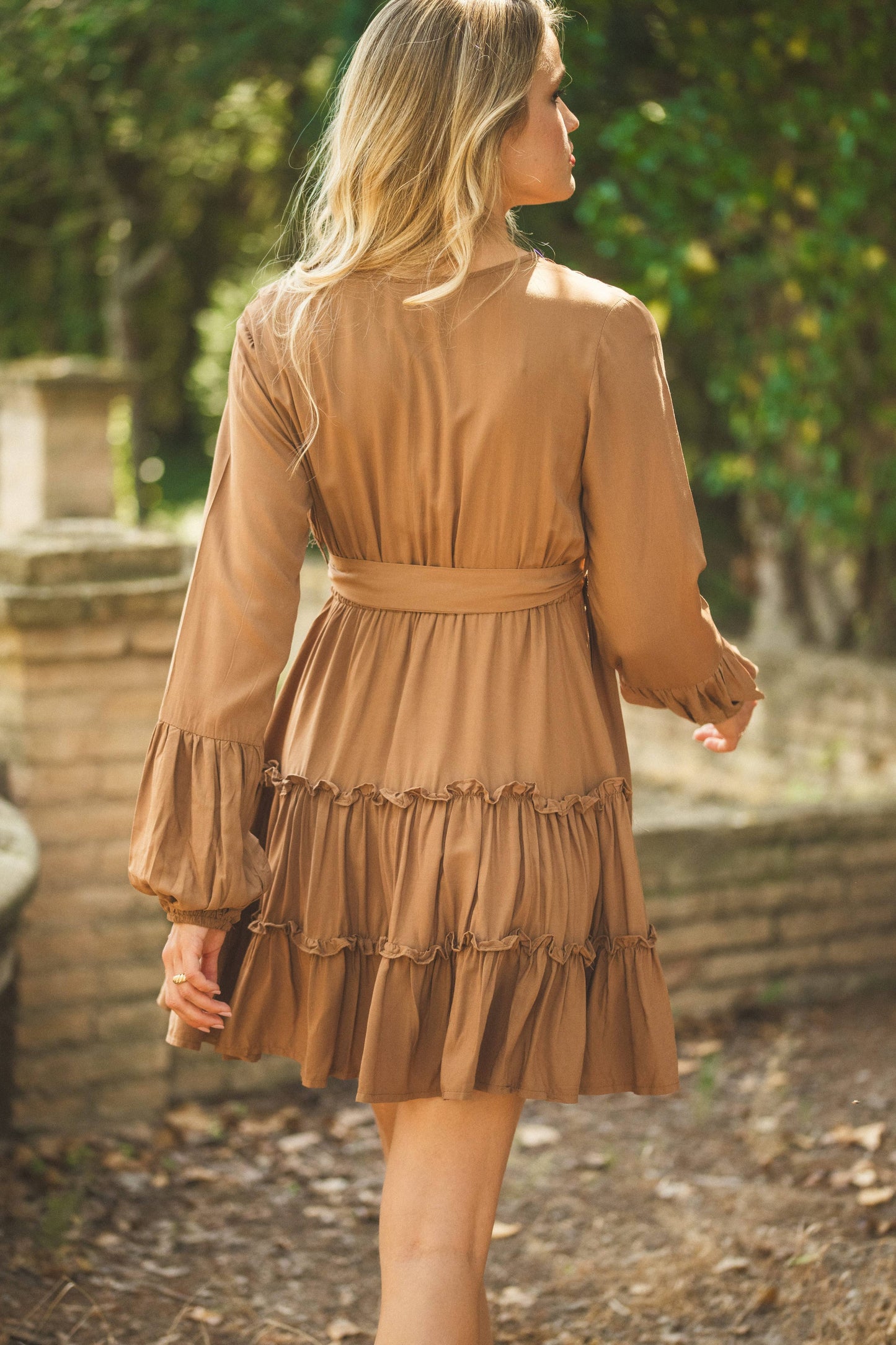 MOCHA VERITY MINI DRESS
