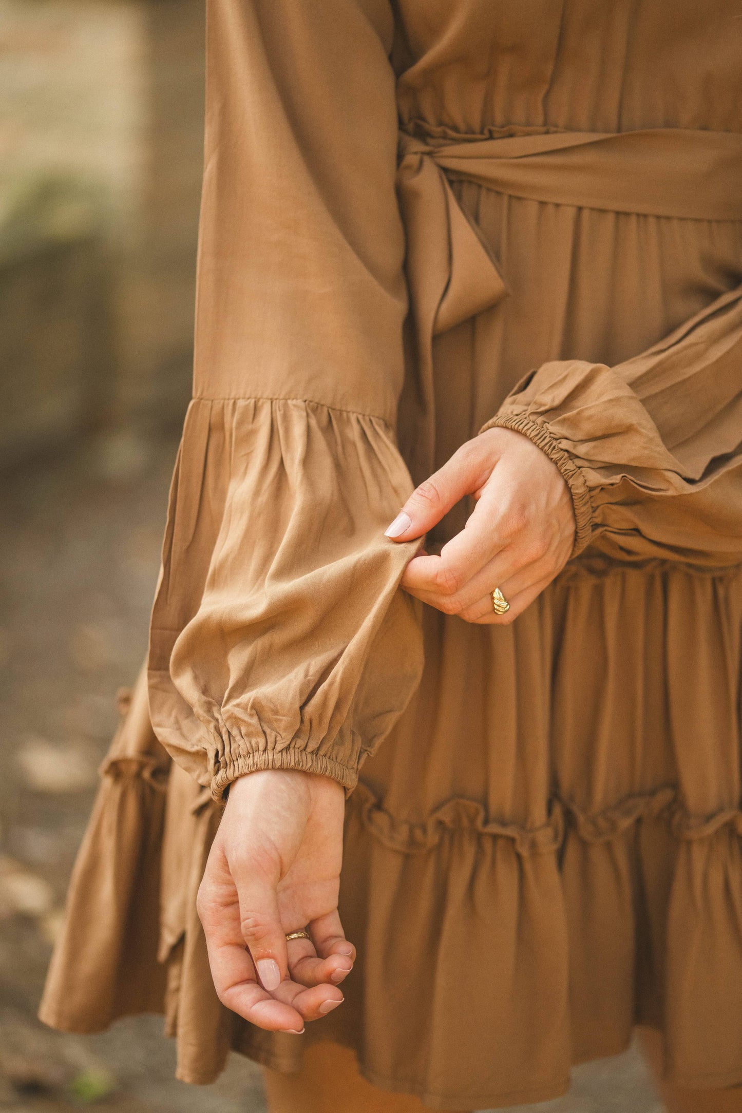 MOCHA VERITY MINI DRESS