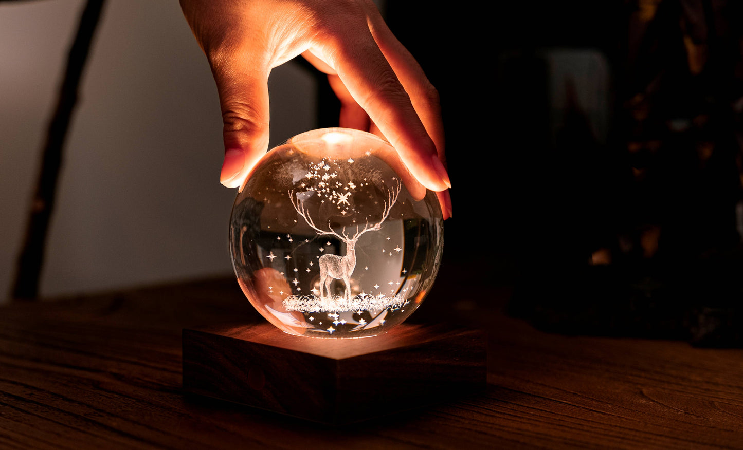 Amber Crystal Light: Rain Cloud