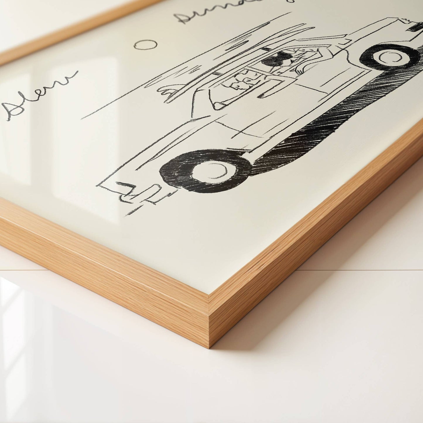 Slow Sundays, Minimal Summer Art Print: Large