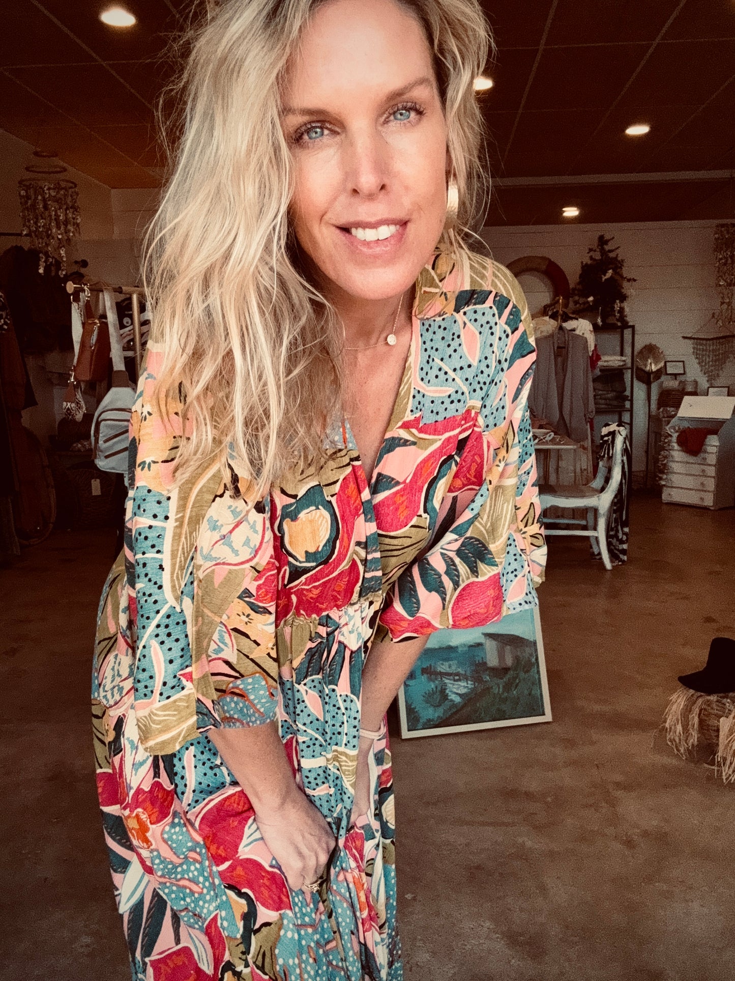 Boho Colors For Days Dress