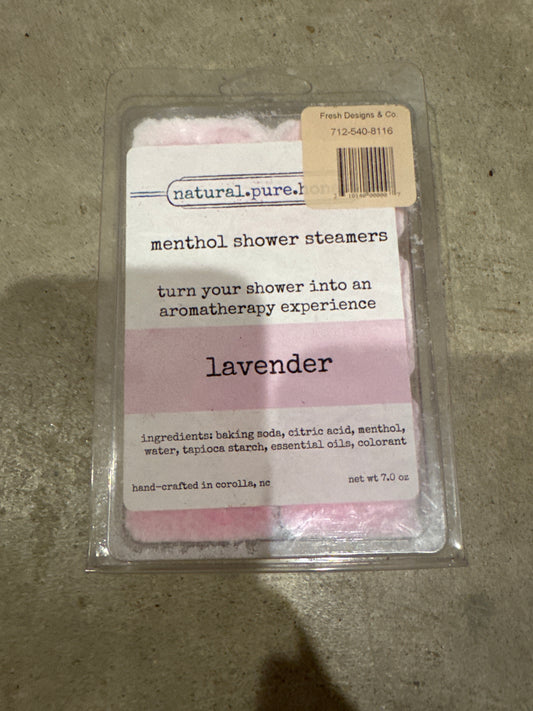 Lavander Shower Steamers