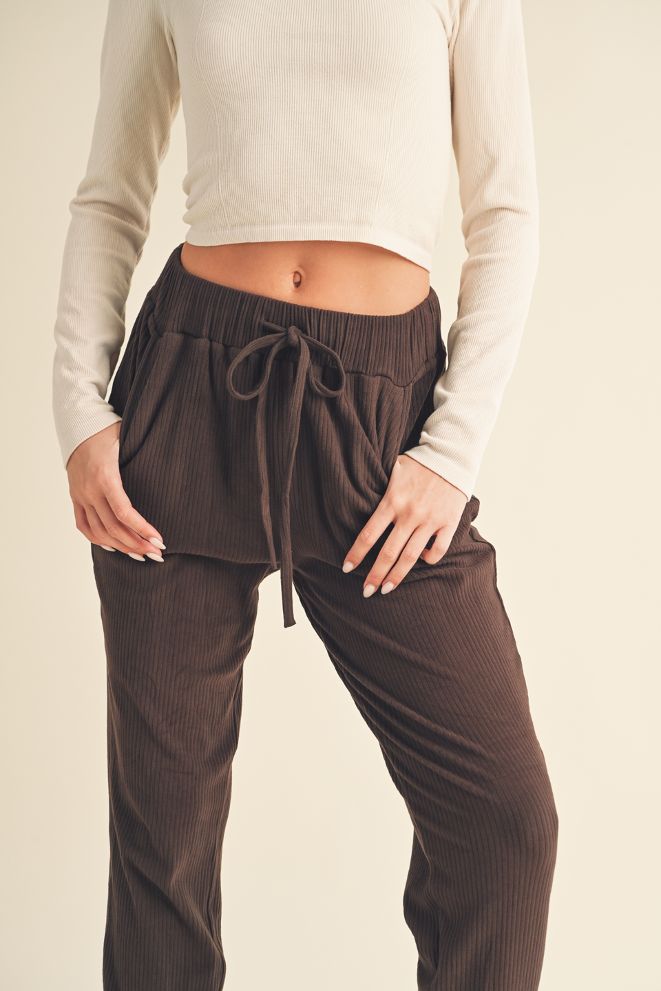 Dark Chocolate Soft Brushed Sweats