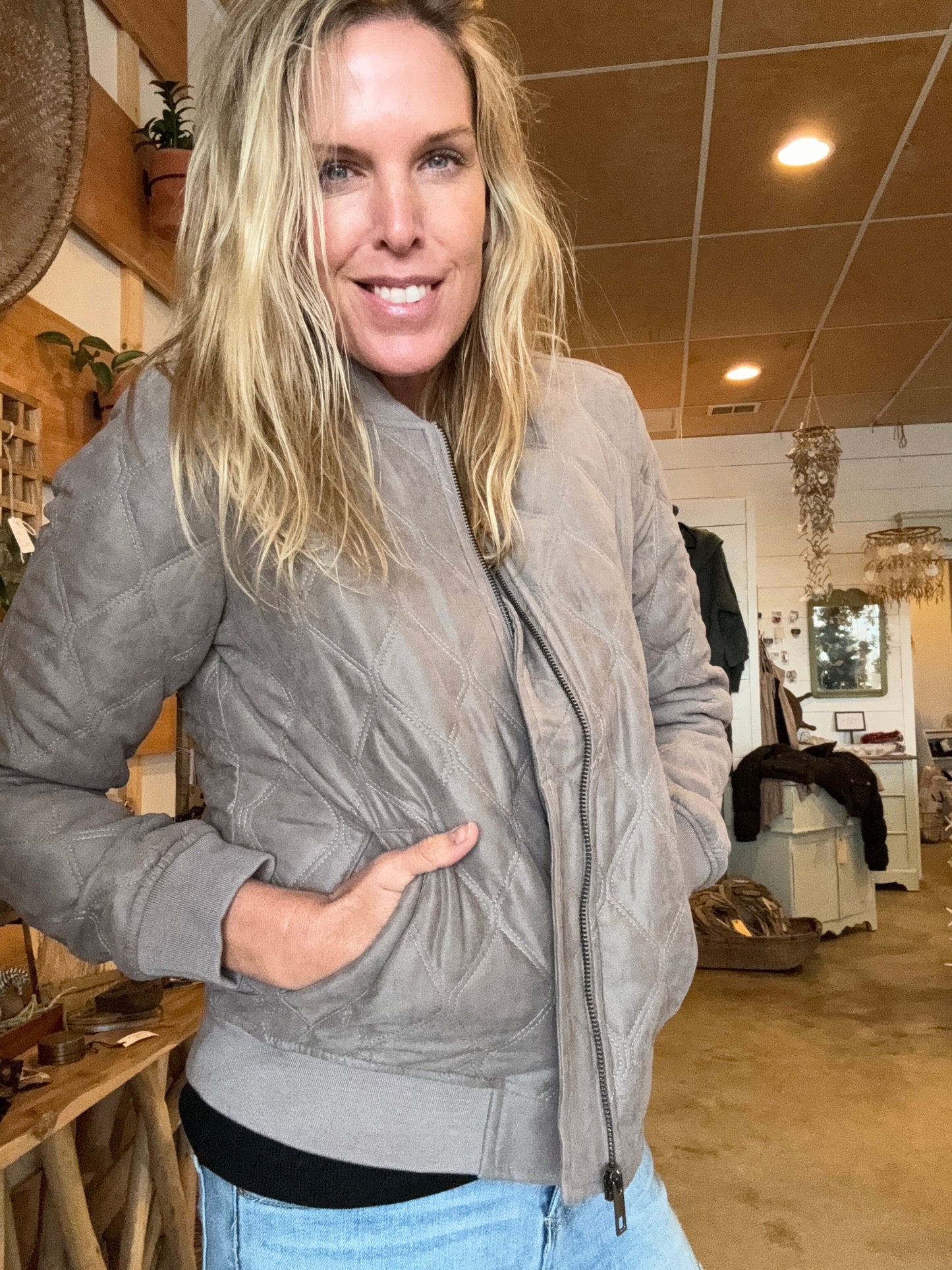 Zip Down Comfy Coat