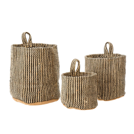 Grassland Stripe Potting Baskets Large