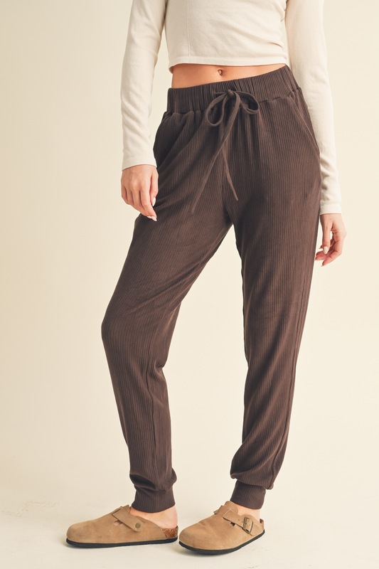 Dark Chocolate Soft Brushed Sweats